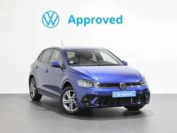 Azul Usado 2024 VW Polo R-line Berlina | 23.890 € (Un poco caro)