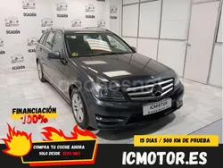 Gris Usado 2013 Mercedes C220 Avantgarde Familiar | 12.999 € (Precio justo)