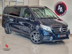 Azul Usado 2018 Mercedes V250 Exclusive Monovolumen | 44.990 € (Precio justo)