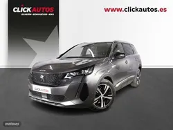 Gris Usado 2021 Peugeot 5008 GTi Monovolumen | 21.950 € (Precio justo)