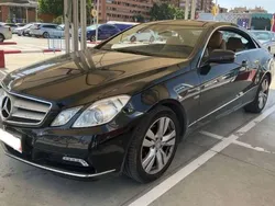 Negro Usado 2010 Mercedes E250 Coupe | 14.990 € (Precio justo)