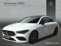 Blanco Usado 2021 Mercedes CLA200 AMG line Berlina | 36.850 € (Un poco caro)