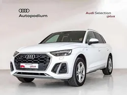 Blanco Usado 2021 Audi Q5 SUV | 41.750 € (Precio justo)