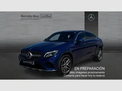 Azul brillante Usado 2019 Mercedes GLC220 AMG line Coupe | 40.990 € (Precio justo)