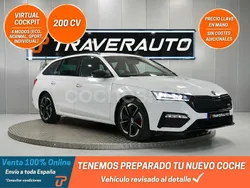 Blanco Usado 2023 Skoda Octavia RS Berlina | 31.500 € (Un poco caro)