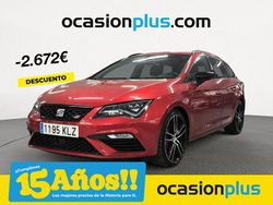 Rojo Usado 2018 Cupra Leon Familiar | 24.350 € (Precio justo)