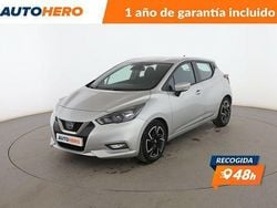 Gris / plata Usado 2021 Nissan Micra Acenta Berlina | 12.299 € (Precio justo)