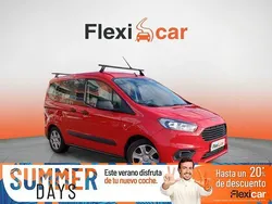 Rojo Usado 2019 Ford Tourneo Courier Ambiente Monovolumen | 12.590 € (Precio justo)