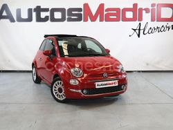 Rojo Usado 2022 Fiat 500C Red Descapotable | 13.990 € (Caro)