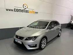 Gris / plata Usado 2015 Seat Leon FR Familiar | 15.990 € (Un poco caro)