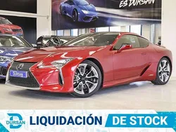 Rojo Usado 2018 Lexus LC 500 Sport Line Coupe | 56.990 €