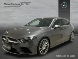 Gris Usado 2019 Mercedes A250 AMG line Berlina | 34.900 € (Precio justo)