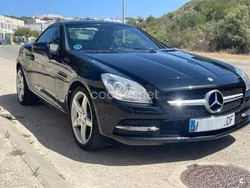 Negro Usado 2011 Mercedes SLK200 Descapotable | 15.900 € (Precio justo)