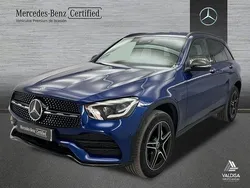 Azul Usado 2020 Mercedes GLC300 AMG line | 41.495 € (Precio justo)