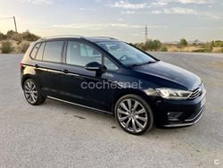 Negro Usado 2015 VW Golf Sportsvan Sportline Monovolumen | 12.500 € (Buen precio)