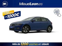 Azul Usado 2021 VW Polo Utilitario | 14.985 € (Buen precio)