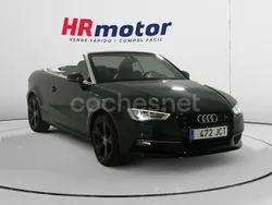 Negro Usado 2015 Audi A3 Cabriolet Ambition Descapotable | 20.690 € (Buen precio)