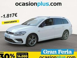 Blanco Usado 2018 VW Golf VII Sport Familiar | 16.355 € (Precio justo)