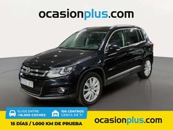 Negro Usado 2015 VW Tiguan Sportline SUV | 14.350 € (Precio justo)