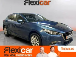 Azul Usado 2017 Mazda 3 Style Berlina | 13.990 € (Precio justo)