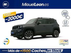 Gris / plata Usado 2022 Jeep Renegade Limited SUV | 20.985 € (Precio justo)