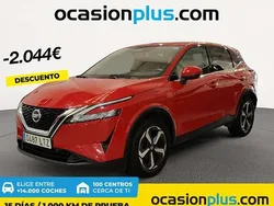 Rojo Usado 2021 Nissan Qashqai N-Connecta SUV | 20.446 € (Precio justo)