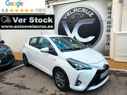 Blanco Usado 2018 Toyota Yaris Hybrid Active Berlina | 13.900 € (Precio justo)
