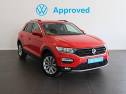 Rojo Usado 2021 VW T-Roc Advance SUV | 20.500 € (Precio justo)