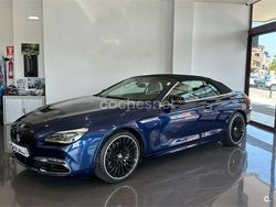 Azul Usado 2016 BMW 640 Cabriolet Descapotable | 36.000 € (Un poco caro)