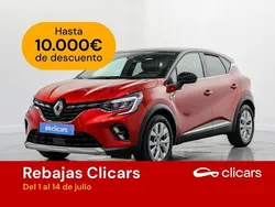 Rojo Usado 2022 Renault Captur Zen SUV | 19.490 € (Precio justo)