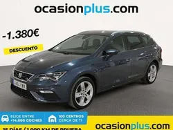 Gris Usado 2019 Seat Leon ST FR Familiar | 13.355 € (Precio justo)