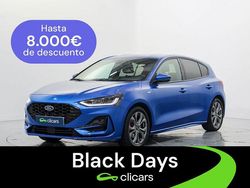 Azul Usado 2023 Ford Focus ST-Line Berlina | 16.490 € (Super precio)