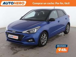 Azul Usado 2020 Hyundai i20 Utilitario | 13.142 € (Buen precio)