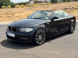 Negro Usado 2008 BMW 120 Cabriolet Descapotable | 9900 € (Un poco caro)