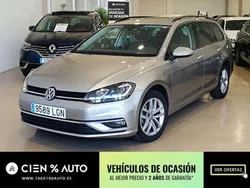 Plateado Usado 2020 VW Golf VII Advance Familiar | 17.899 € (Precio justo)
