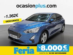 Azul Usado 2019 Ford Focus Trend+ Berlina | 14.990 € (Precio justo)