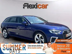Azul Usado 2021 Audi A4 S-Line Familiar | 27.990 € (Precio justo)