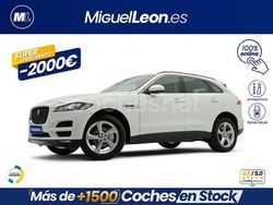 Blanco Usado 2019 Jaguar F-Pace Portfolio SUV | 24.985 € (Un poco caro)