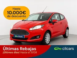 Rojo Usado 2014 Ford Fiesta Trend Utilitario | 8990 € (Precio justo)