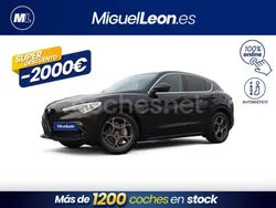 Negro Usado 2019 Alfa Romeo Stelvio Super SUV | 25.985 € (Caro)