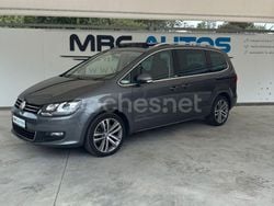 Gris / plata Usado 2018 VW Sharan Sportline Monovolumen | 26.490 € (Un poco caro)
