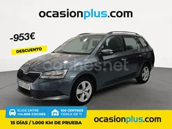 Gris / plata Usado 2019 Skoda Fabia Ambition Familiar | 10.490 € (Precio justo)