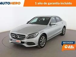 Gris Usado 2015 Mercedes C220 Avantgarde Berlina | 19.299 € (Buen precio)