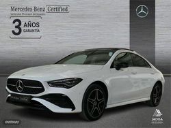Blanco polar Usado 2024 Mercedes CLA250e Berlina | 42.990 € (Un poco caro)