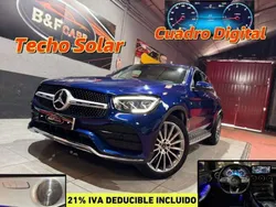 Azul Usado 2021 Mercedes GLC220 Coupe | 38.500 € (Super precio)