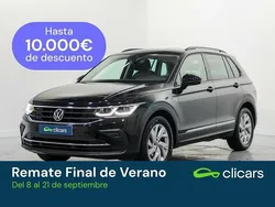 Negro Usado 2020 VW Tiguan Life SUV | 20.290 €
