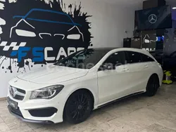 Blanco Usado 2015 Mercedes CLA220 Shooting Brake AMG line Familiar | 18.990 € (Precio justo)