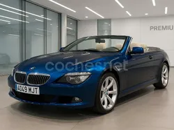 Azul Usado 2010 BMW 635 Cabriolet Comfort Edition Descapotable | 19.995 €