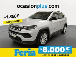 Gris Usado 2021 Jeep Compass Longitude SUV | 20.550 € (Un poco caro)