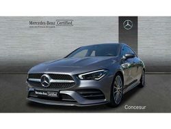 Gris montaña Usado 2022 Mercedes CLA200 Berlina | 36.500 € (Un poco caro)
